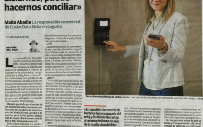 Entrevista a Maite Abadía en el Diario Vasco