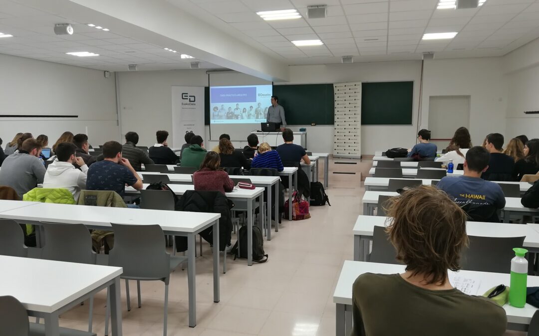 Formación a3EQUIPO con los alumnos de Deusto