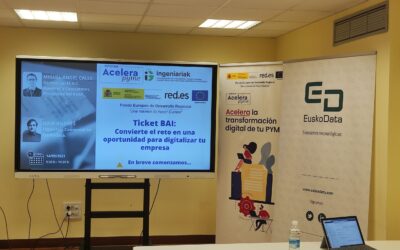Jornada sobre Ticket BAI organizada por Euskodata