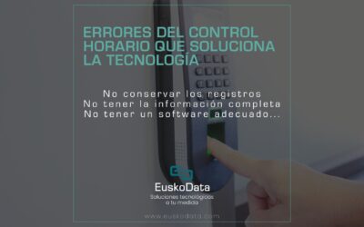 Errores de control horario que soluciona la tecnología