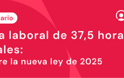 Jornada laboral de 37,5 horas semanales, nueva ley de 2025